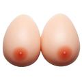 Silicone Breast Forms False Boobs Fake Breast 100% Non-Allergic Medical Silicone Breast European Skintone (F Cup - 1400g/3lbs per Pair)