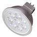 Satco 09492 - 6.5MR16/LED/25'/35K/12V S9492 MR16 Flood LED Light Bulb