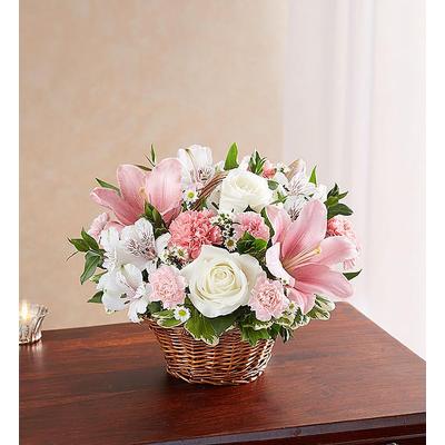 1-800-Flowers Everyday Gift Delivery Peace Prayers & Blessings Pink & White Small | Happiness Delivered To Their Door