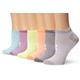 Under Armour Girls Essential No-Show liner socks (6 Pairs), Marl/Assorted Colors, Youth Large