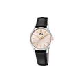 Lotus Watches Damen Datum klassisch Quarz Uhr mit Leder Armband 18406/4