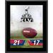 New York Giants vs. England Patriots Super Bowl XLVI 10.5" x 13" Sublimated Plaque