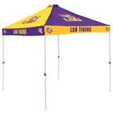 LSU Tigers 9' x Checkerboard Canopy Tent