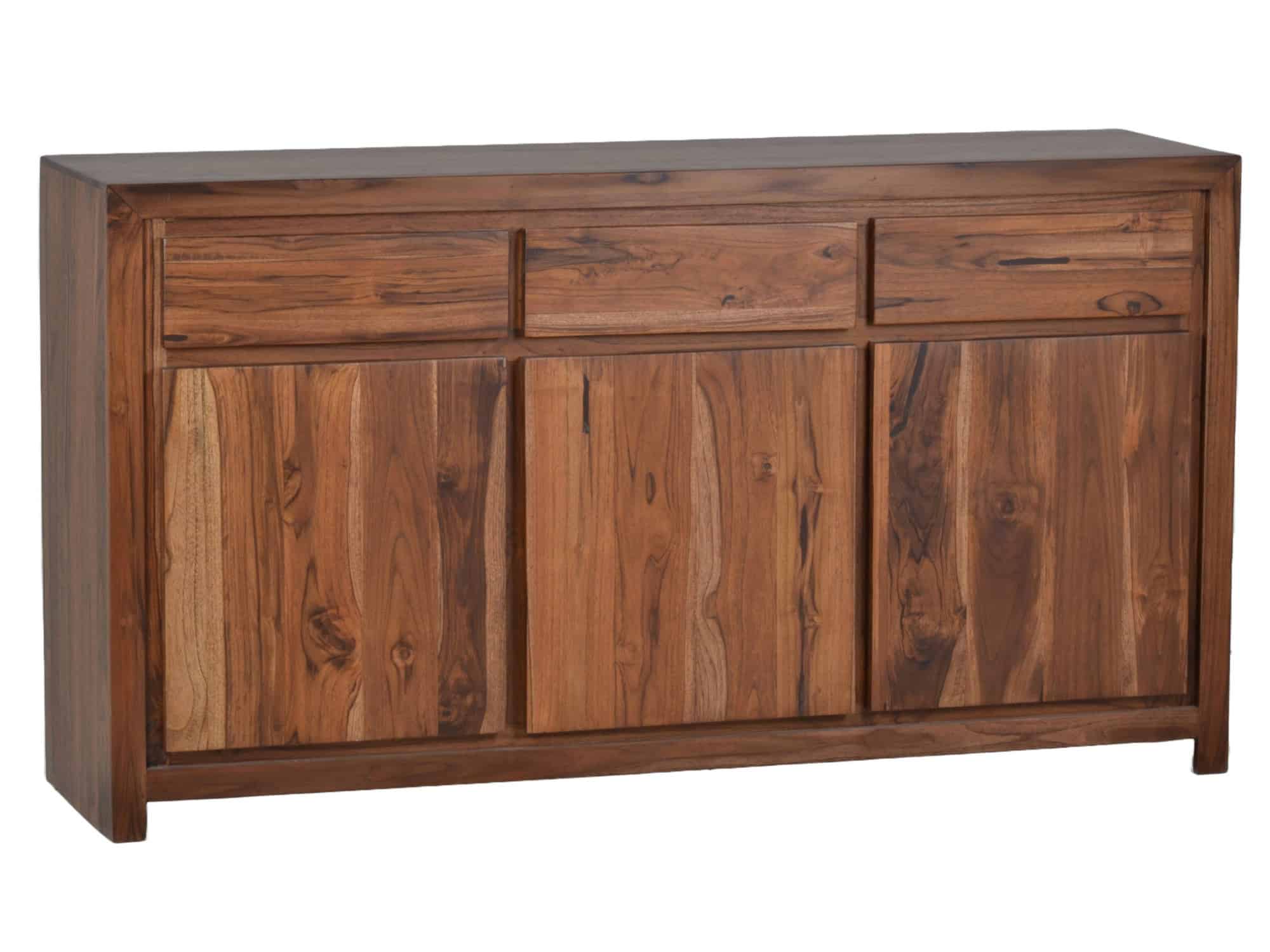 MiaMöbel Sideboard Maharaja Massivholz Teak Modern Indien Indisch