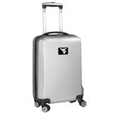 MOJO Silver West Virginia Mountaineers 21" 8-Wheel Hardcase Spinner Carry-On Luggage