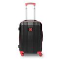 MOJO Red Nebraska Huskers 21" Hardcase Two-Tone Spinner Carry-On