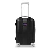 MOJO Gray TCU Horned Frogs 21" Hardcase Two-Tone Spinner Carry-On