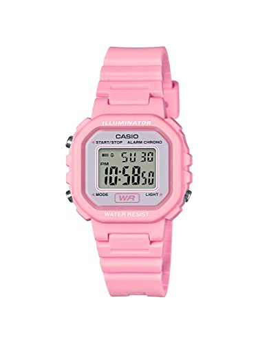 Casio Women's Classic Quartz Watch with Resin Strap, Pink, 9 (Model: LA20WH-4A1)