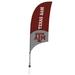 Texas A&M Aggies 7.5' Two-Tone Razor Feather Stake Flag