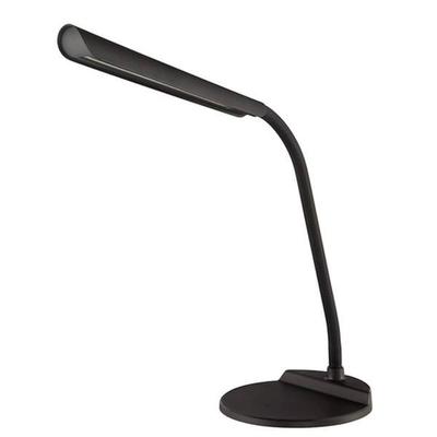 Satco 57040 - 8 watt 120 volt Black 4000K LED Desk Lamp