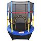 Greenbay 4.5FT 55" Kids Trampoline Complete Set with Safety Net and Skirt Child Indoor Outdoor Activity Blue