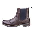 Cotswold Cirencester Chelsea Brogue Mens Brown