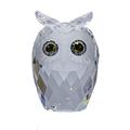 Original Swarovski Silver Crystal Owl, Large Ornamental Figurine