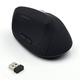 Ewent EW3158 2.4G Wireless Vertikale Ergonomische Optische Maus Vertical Ergonomic Optical Mouse Kabellos, Komfort & Stamm Elimination am Hand & Gelenk, 800/1200/1600 DPI, 5 Tasten