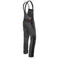 strongAnt®- Mens Bib and Brace Overalls Berlin with Kneepad Pocketss, Workwear - Made in Europe - Size: 42, Colour: Grey-Black