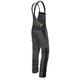 strongAnt®- Mens Bib and Brace Overalls Berlin with Kneepad Pocketss, Workwear - Made in Europe - Size: 42, Colour: Grey-Black