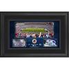 Buffalo Bills Framed 10" x 18" Stadium Panoramic Collage with Game-Used Football - Limited Edition of 500