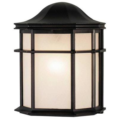 Westinghouse 66898 - 1 Light Black Powder Wall Light Fixture