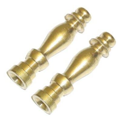 Westinghouse 70130 - Solid Brass Lamp Finial (2 pack) (BRS LAMP FINIALS)