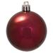 Vickerman 489802 - 2.4" Wine Shiny Ball Christmas Tree Ornament (60 pack) (N596019S)