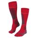 FALKE Damen Skisocken SK Energizing Wool W KH Wolle mit Kompression 1 Paar, Rot (Rose 8564) - Wadenumfang W1, 39-42