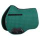 LeMieux General Purpose Suede Square Saddle Pad - English Saddle Pads for Horses - Equestrian Riding Equipment and Accessories (Peacock - Small/Medium)