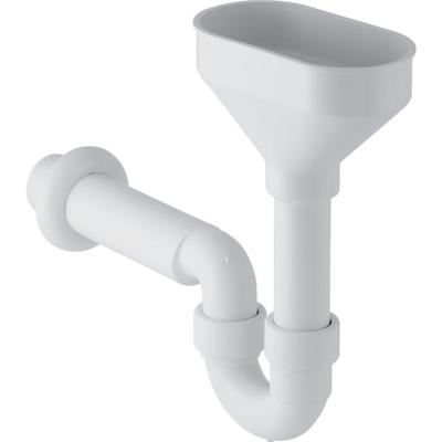 Geberit Rohrbogengeruchsverschluss für Geräte mit Trichter oval d50, 152393111 152393111 Image