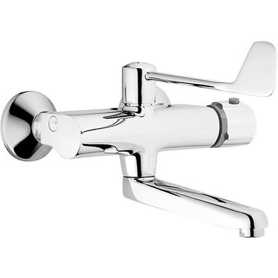 Hansa Waschtisch/Spültisch-Thermostat-Batterie für Wandaufbau Hansatempra 0838 verchromt 8382202