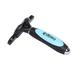 dibea PB10236, Hundebürste / Katzenbürste, Kurzhaar-Bürste für die Fellpflege, mit praktischen Druckknopf zur leichten Haarentfernung