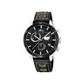 Lotus Watches Mens Chronograph Quartz Watch with Leather Strap 18531/1