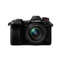 Panasonic Lumix DC-G9MEG-K Systemkamera mit 12-60mm Objektiv (20 MP, 4K/6K, Dual I.S., Staub und Spritzwasserschutz, schwarz)