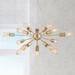 Possini Euro Hemingson 33" Wide Gold 15-LED Sputnik Pendant Light