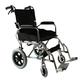 Lightweight Folding Aluminium Travel Wheelchair, Portable Transit Chair. Under 9KG, Fully Aluminium, 120kg User Weight. Note: Mainland UK Delivery Only. Excludes NI and Scottish Highlands (Aluminium)