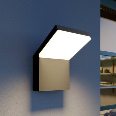 Arcchio LED-Außenwandleuchte Yolena, anthrazit, Alu, 21cm Image