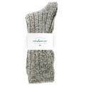 Graham Cashmere - Mens Cashmere Rib Socks - Made in Scotland - Gift Boxed (Lt Grey Marl, UK 10-12 (Eur 44-46))