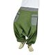 virblatt XXL Pants Oversize Pants Plus Size Pants goa Pants Festival Pants Festival Fashion - gn LXL Green
