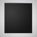 vidaXL Roller Blind Blackout 120 x 175 cm Black