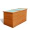 vidaXL Garden Storage Box 126x72x72 cm Wood