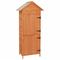 vidaXL Garden Storage Cabinet Brown 42.5x64x190 cm