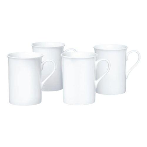 4-teiliges Kaffeebecher-Set »Bianco« weiß, Ritzenhoff & Breker, 8×10 cm