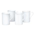 Ritzenhoff & Breker 4-teiliges Kaffeebecher-Set »Bianco« weiß, 8x10 cm