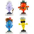 BBC Mr Men NONE Doctor WHO MR Men Figurines (Set of 4) First Fourth Eleventh/DR Twelfth