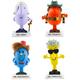 BBC Mr Men NONE Doctor WHO MR Men Figurines (Set of 4) First Fourth Eleventh/DR Twelfth
