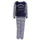 Harry Potter - Hogwarts Navy Blue Top & Bottoms Pyjama Set for Ladies Alumni - UK 10-12 / EU 38-40