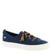 Sperry Top-Sider Crest Vibe Linen - Womens 9 Navy Oxford Medium