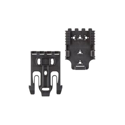 Safariland Quick Locking System Kit Model 3 Non-Locking w/ 2 Receiving Plates Coyote Brown QUICK-KIT3-76