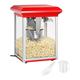 Royal Catering RCPR-1325 Popcorn Maker Professional Popcorn Machine (1325 W, 8 oz, approx. 3 kg/h, Teflon Coated Kettle) Red