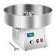 Royal Catering RCZK-1500S-W Candy Floss Machine Candy Floss Maker Cotton Candy (1500 W, 4 kg/h, Ø 62 cm, Stainless Steel)