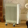 Garden Mile Low Energy Silent Electric Heater - Oil Filled Radiator and Electric Radiator for Home