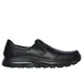 Skechers Men's Work Relaxed Fit: Flex Advantage SR - Bronwood Sneaker | Size 9.5 Wide | Black | Leather/Synthetic/Textile